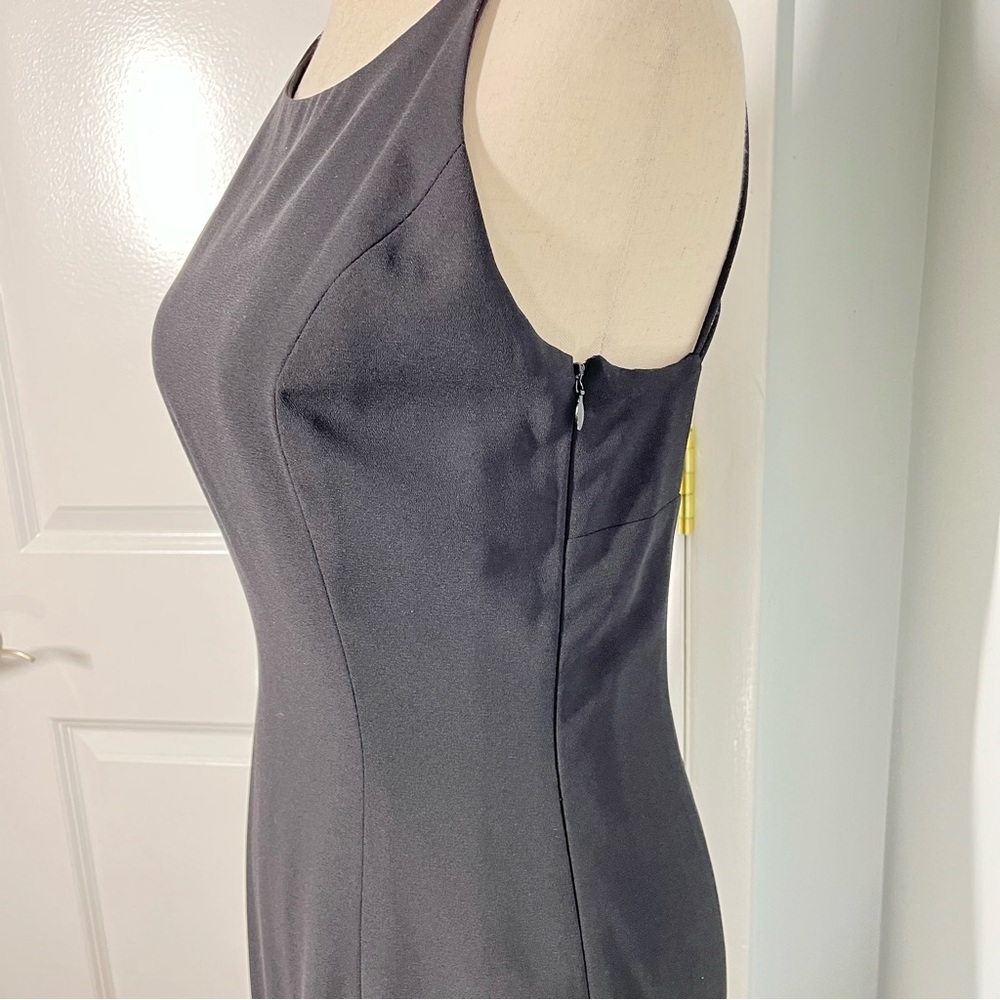 Tempo Paris black open back evening dress size 6 - Picture 9 of 14